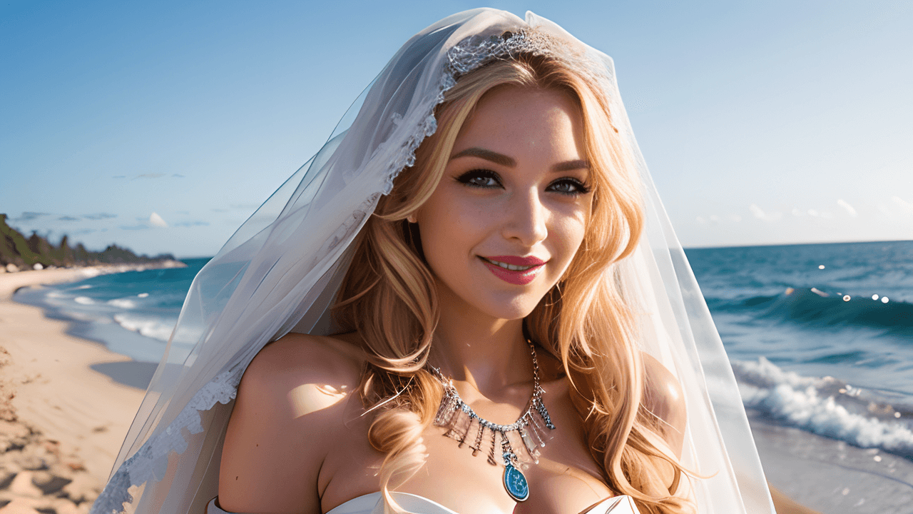 wedding at a white sand beaches in Thailand