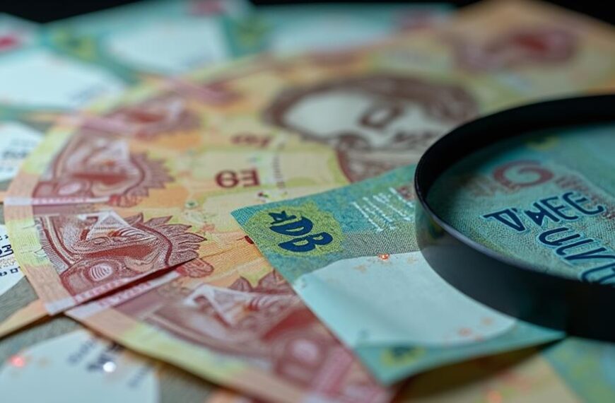 authenticating thai baht currency