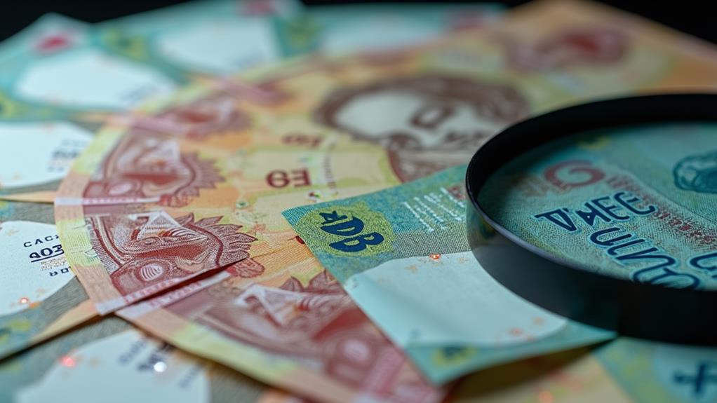 authenticating thai baht currency