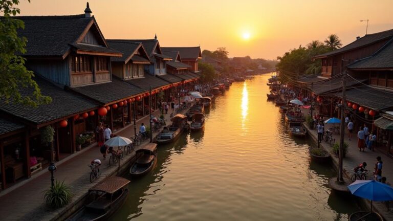 charming town on mekong