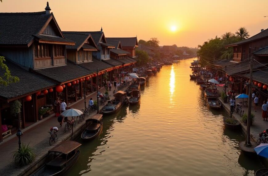 charming town on mekong