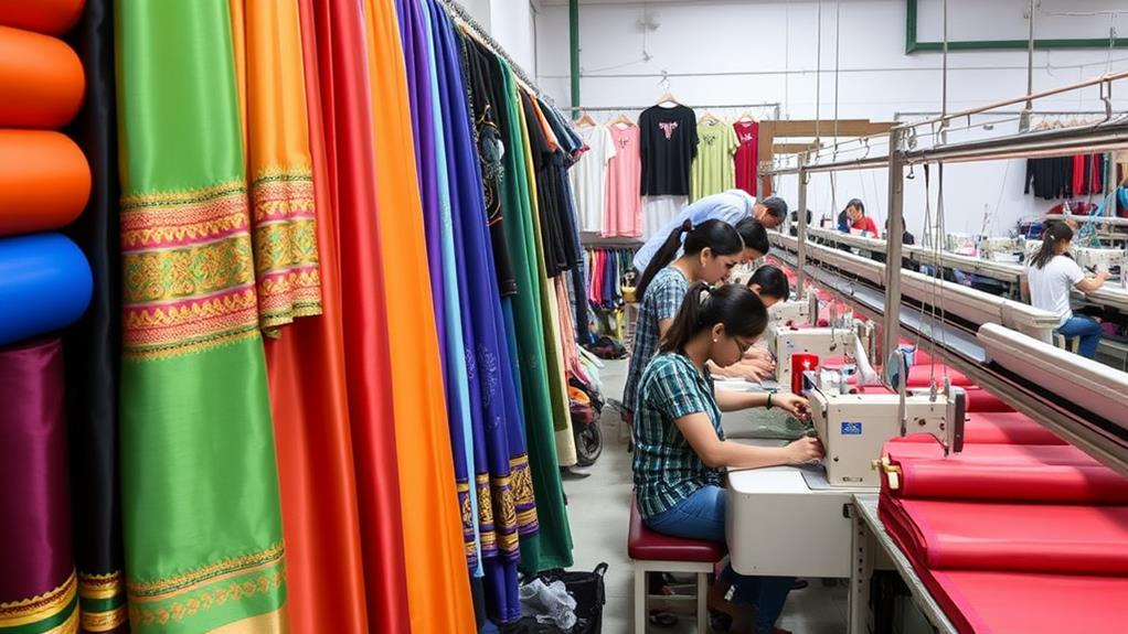 fashion and fabric industry