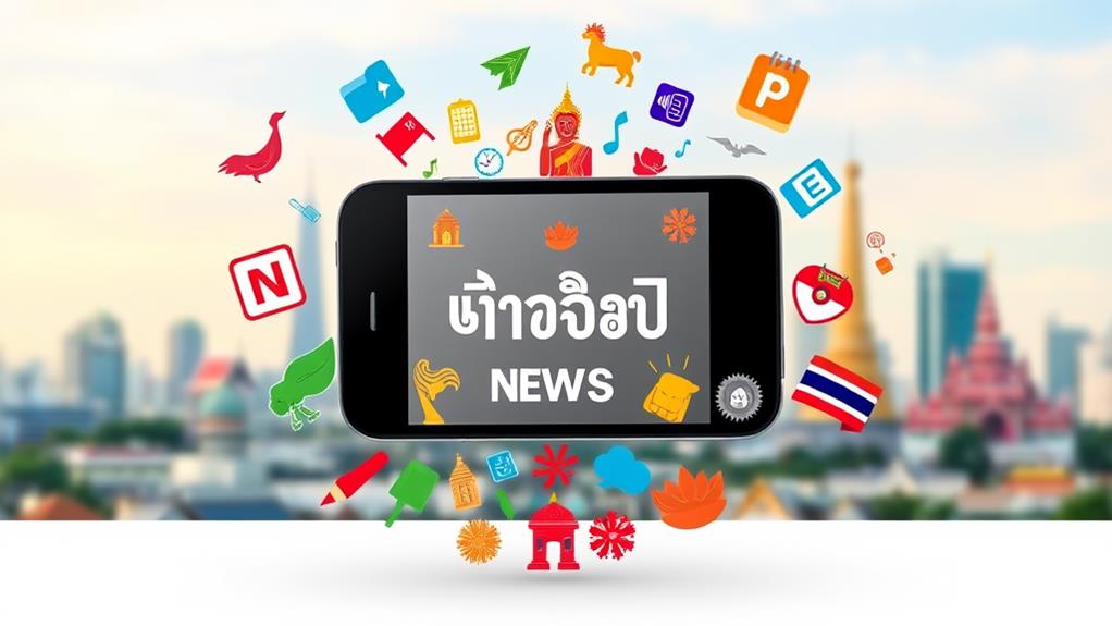 news app for thailand