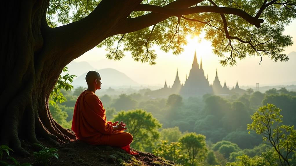 thai monk initiation process